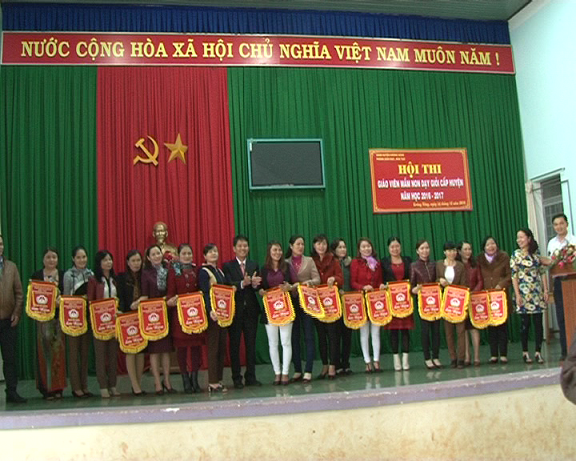 Hội thi giáo viên dạy giỏi bậc mầm non huyện Krông Năng năm học 2016 -2017